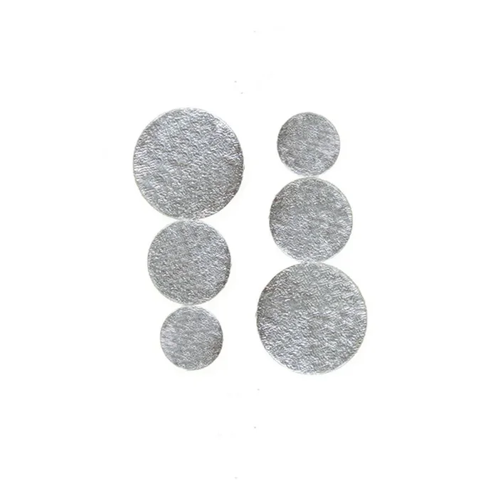 3 Disk Earrings