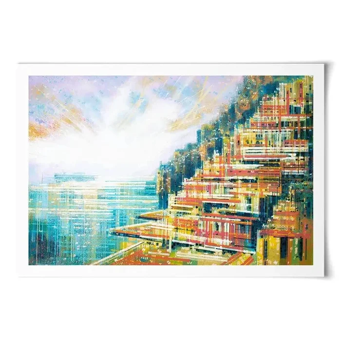 A Positano Summer Art Print