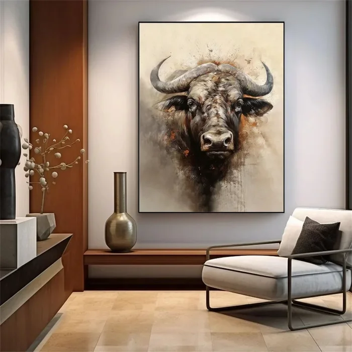 Abstract Animal Wall Art #AL134
