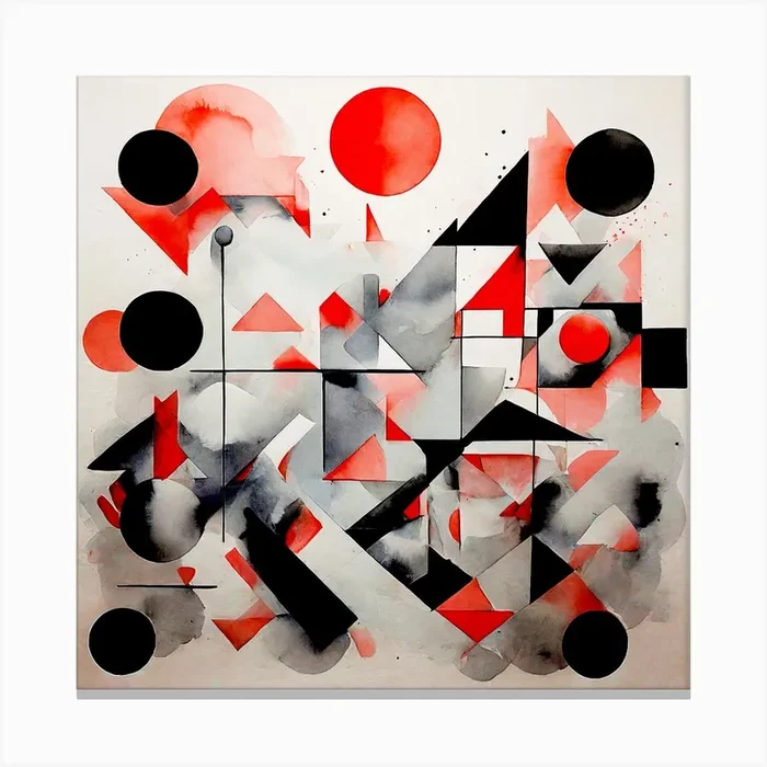 Abstract Painting 1 Canvas Print by isla4tees