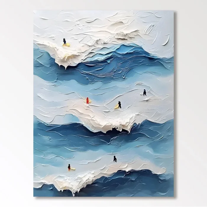 Abstract Painting “Armonía Marina”