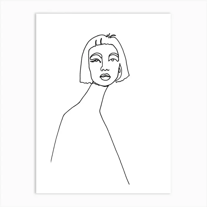 Ada Art Print by Julia Hariri