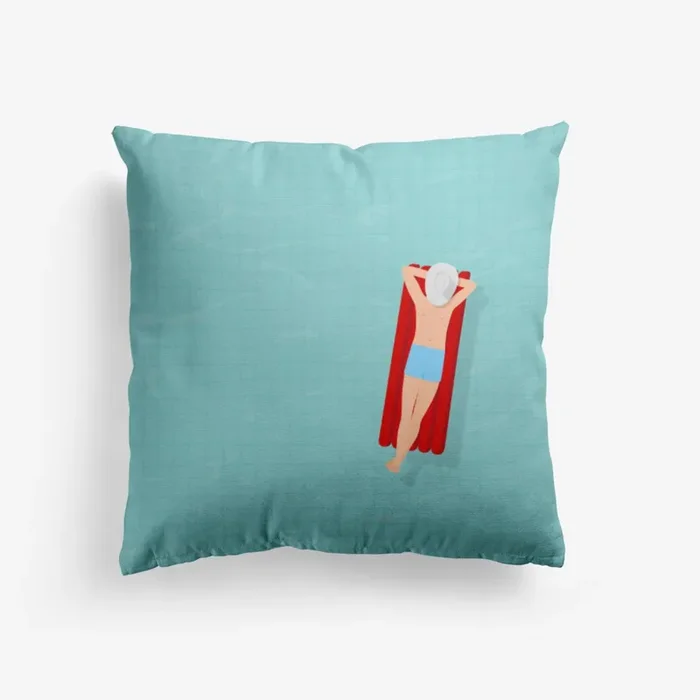 Air Mattress Cushion by Amy & Kurt