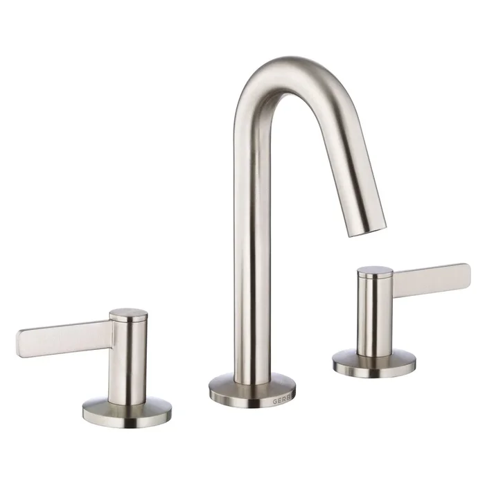 Amalfi™ Two Handle Widespread Bathroom Faucet with Metal Touch-Down Drain