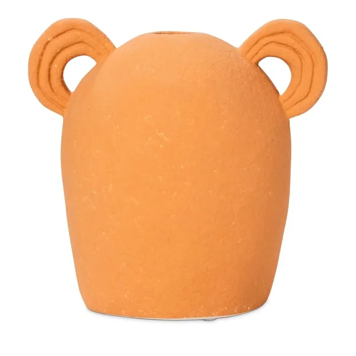 Amphora Toffee Thin Ear Small Vase