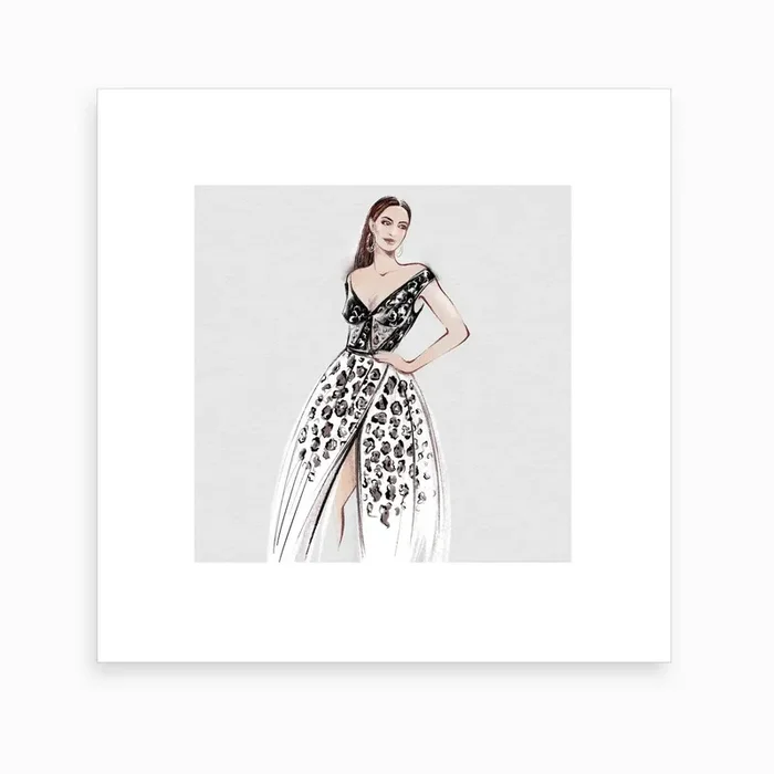 Ann Hathaway Art Print by Nastako