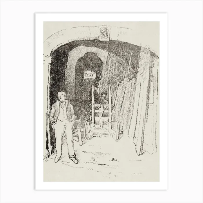 Arches, Via Strozzi Alice in Wonderland Art Print by Fy! Classic Art Prints and Posters