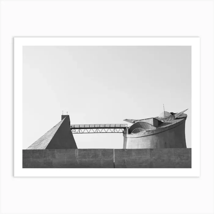 Architecture Le Corbusier Parliament Art Print by Marc Schulthess