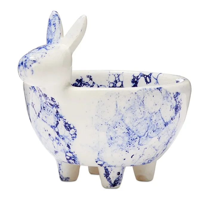Arizona Collection Mottle Blue Llama Pot