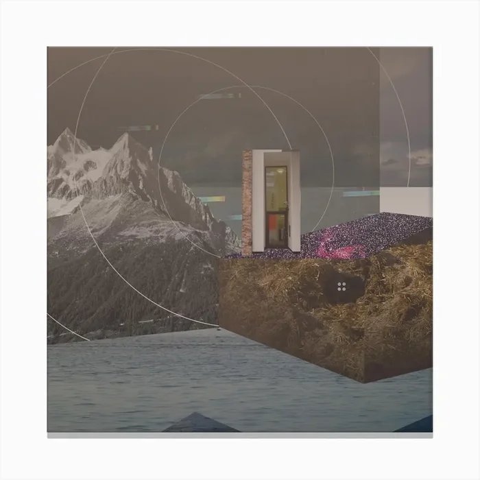 Atmosphere 12 · Point of Entry Canvas Print by Marko Koeppe