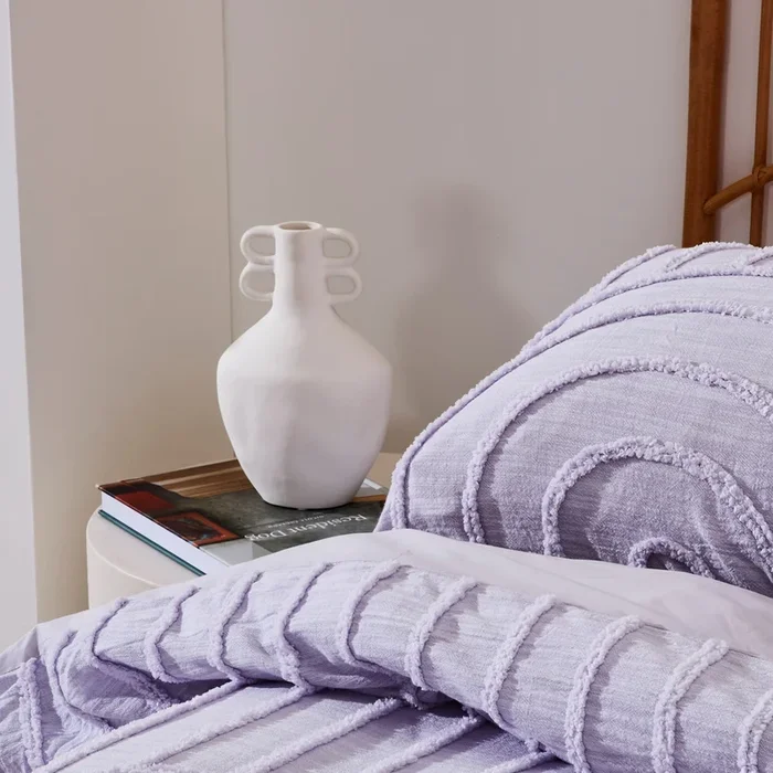 Auris White Vase