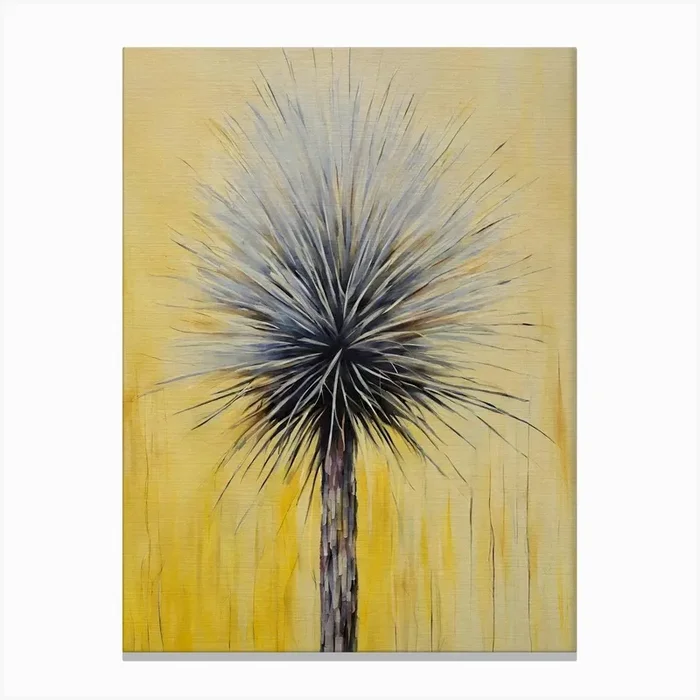 Australian yellow flowers Canvas Print by Lily Pope