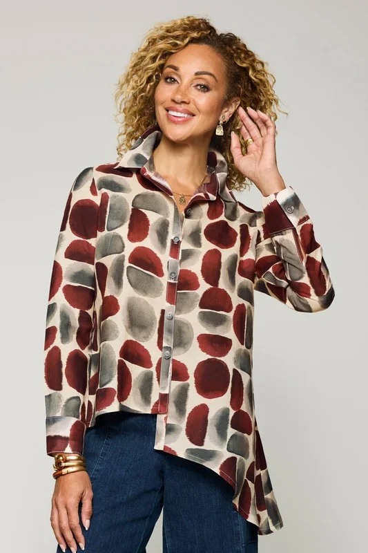 Azalea Asymmetrical Shirt