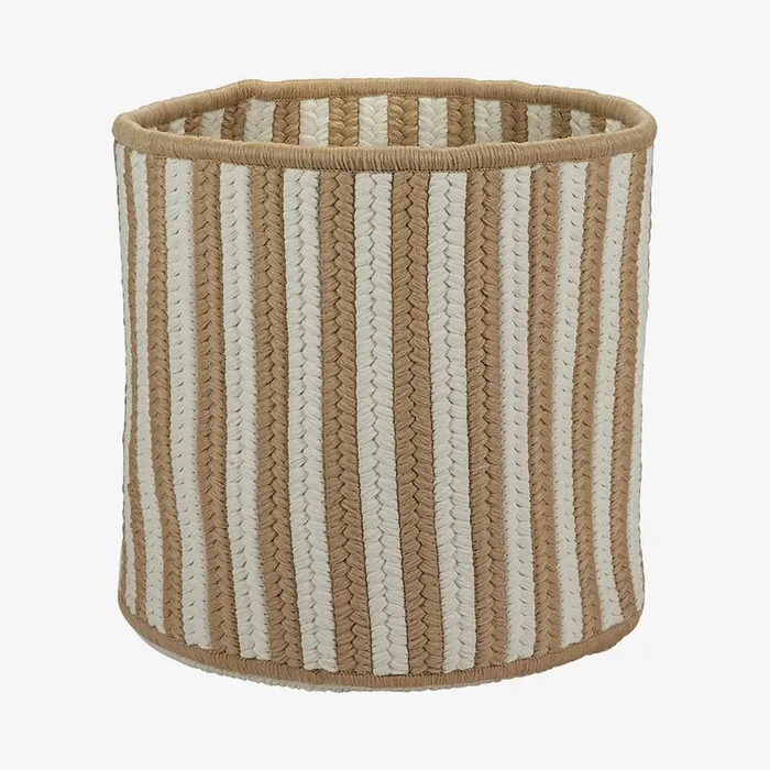 Baja Stripe Basket – Natural by Colonial Mills