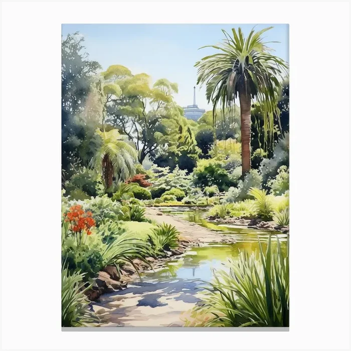 Ballarat Botanical Gardens Australia Canvas PrintGO by Gardens of the World Art Prints & Posters