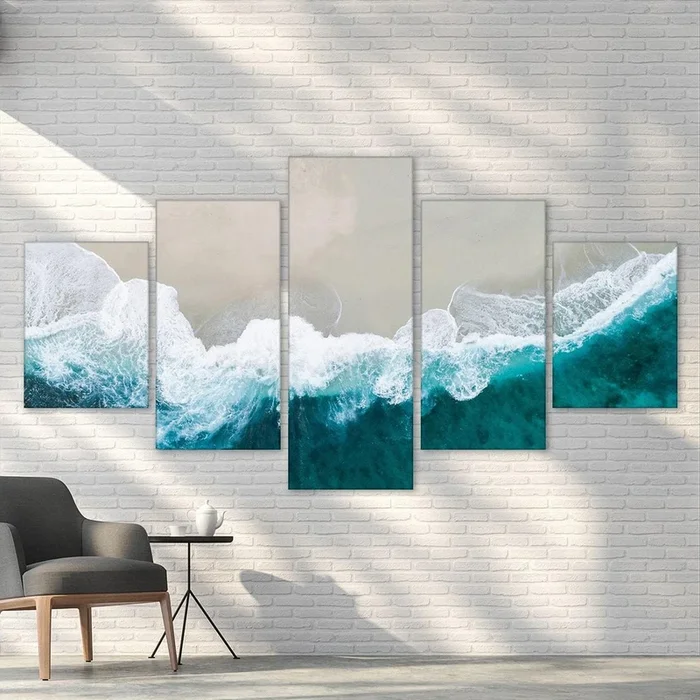 Beach Canvas – 5 Panel
