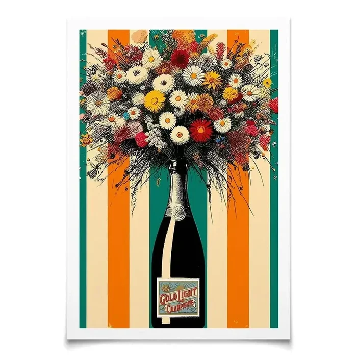 Bloom And Bubbles Art Print
