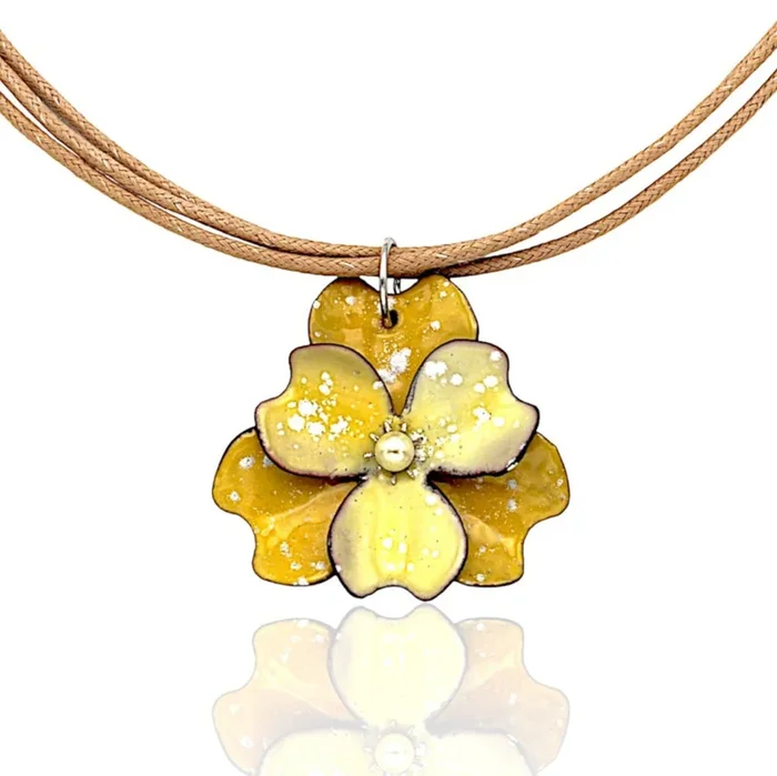 Blossom Necklace – Yellow