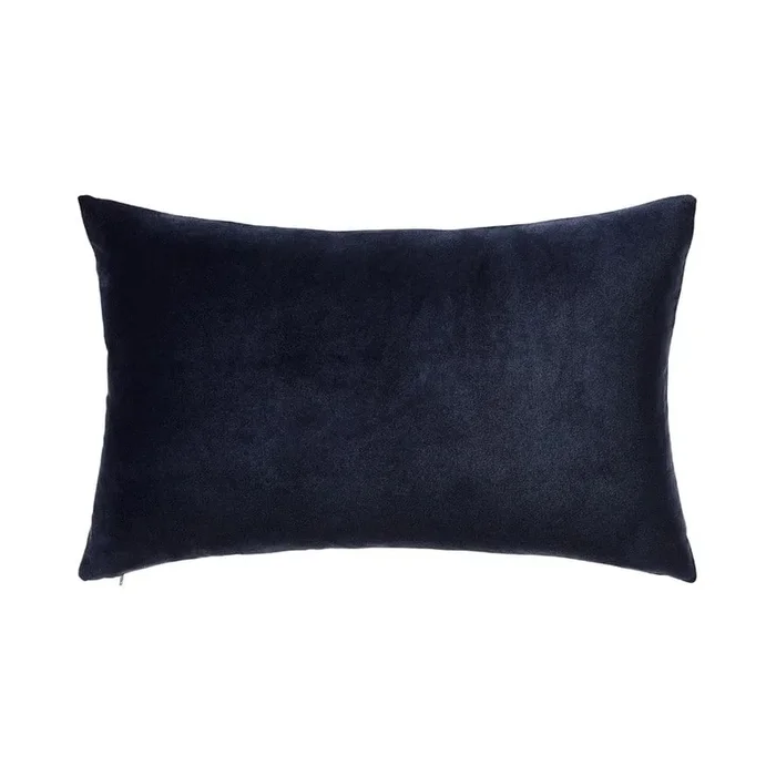 Bombay Navy Long Velvet Cushion
