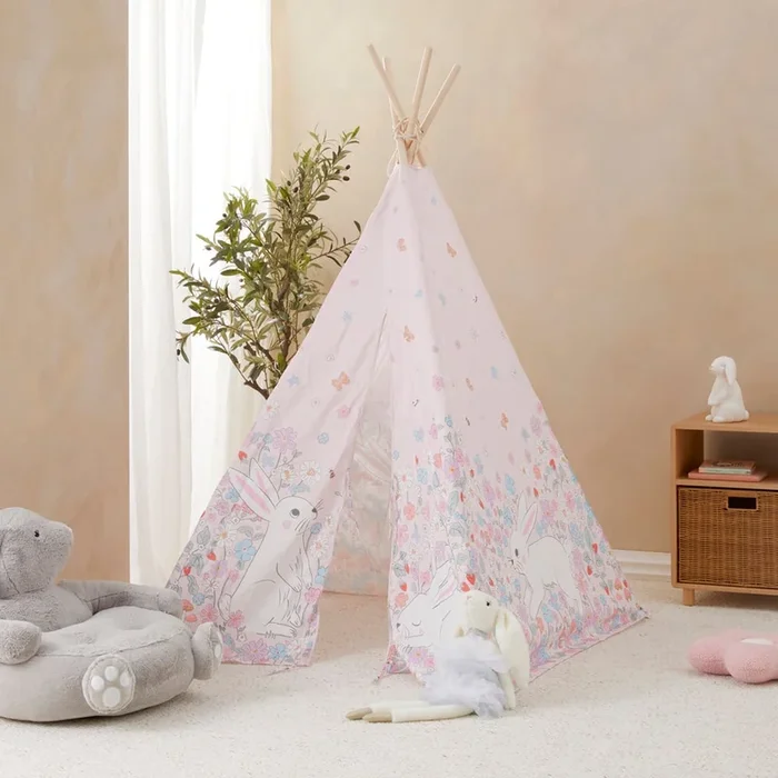 Bouncing Bunnies Garden Teepee