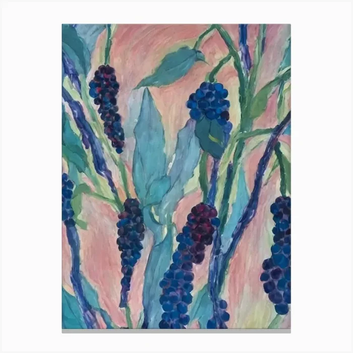 Boysenberry Classic Fruit Canvas Print by The Fruitery