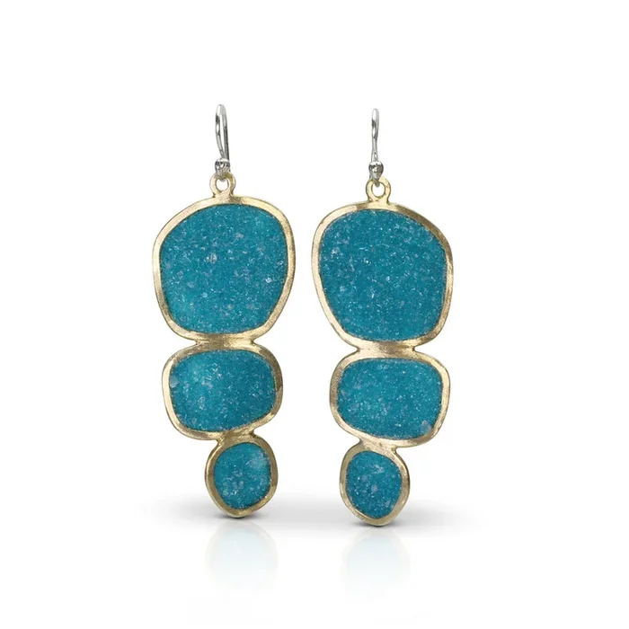 Bronze Trio Earrings