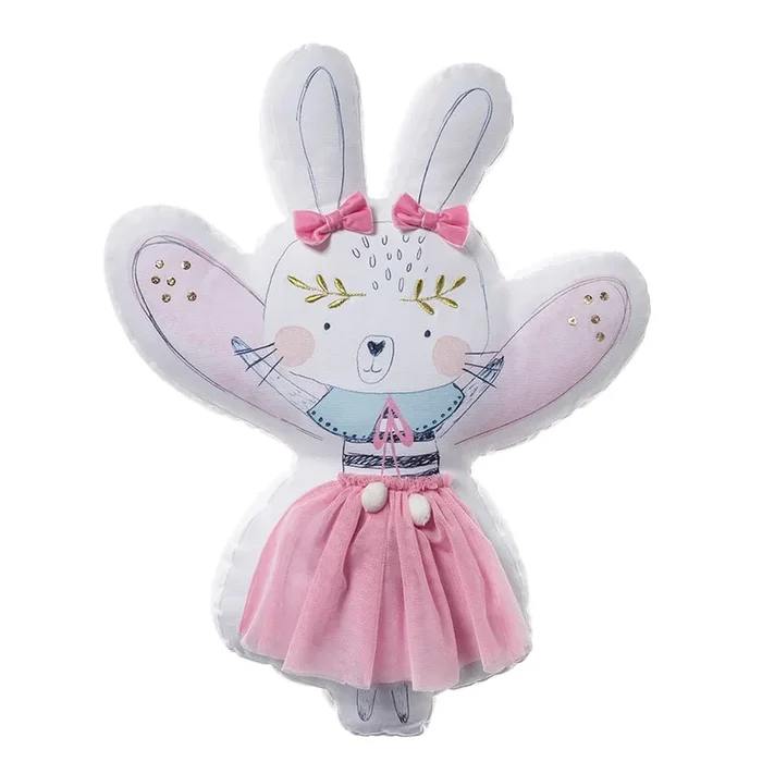 Bunny Wishes Bunny Fairy Cushion