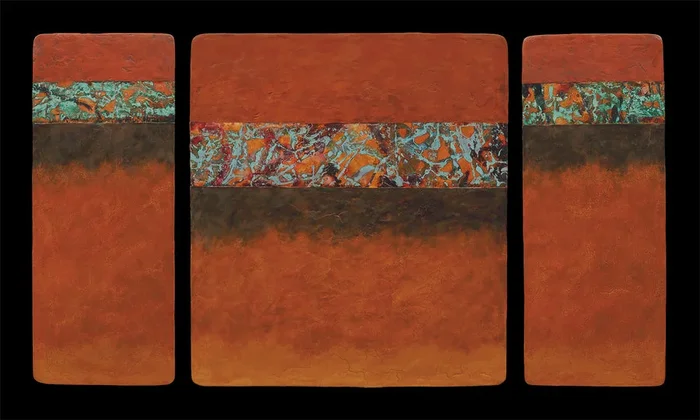 Canyon Walls: OBO M+ Triptych