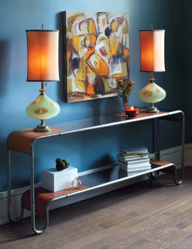 Channel Table – Harvest and Chrome