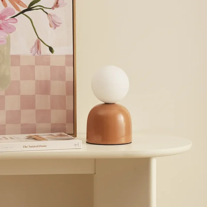 Clapton Hazelnut Table Light