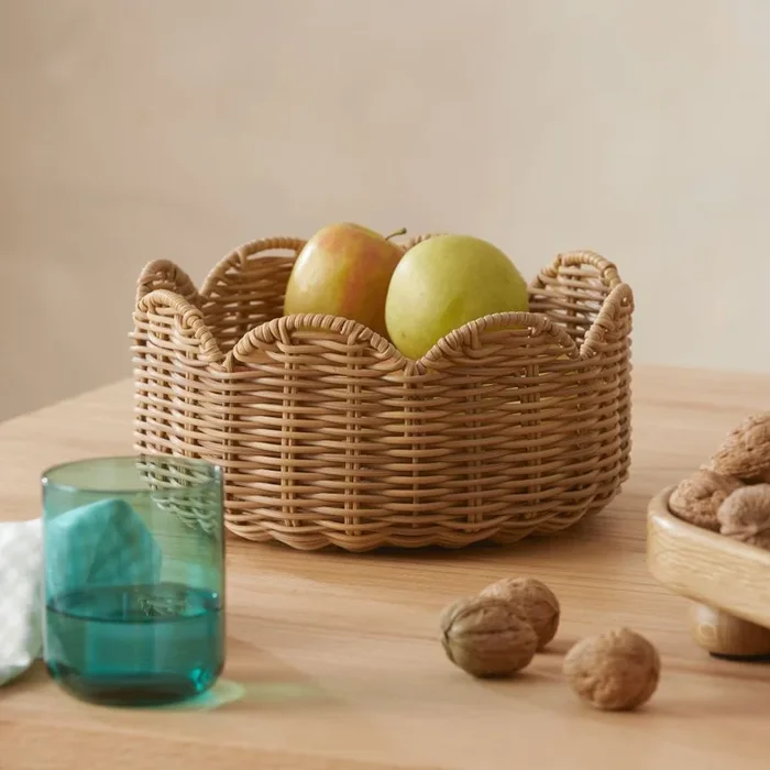 Clementine Natural Wave Edge Bowl