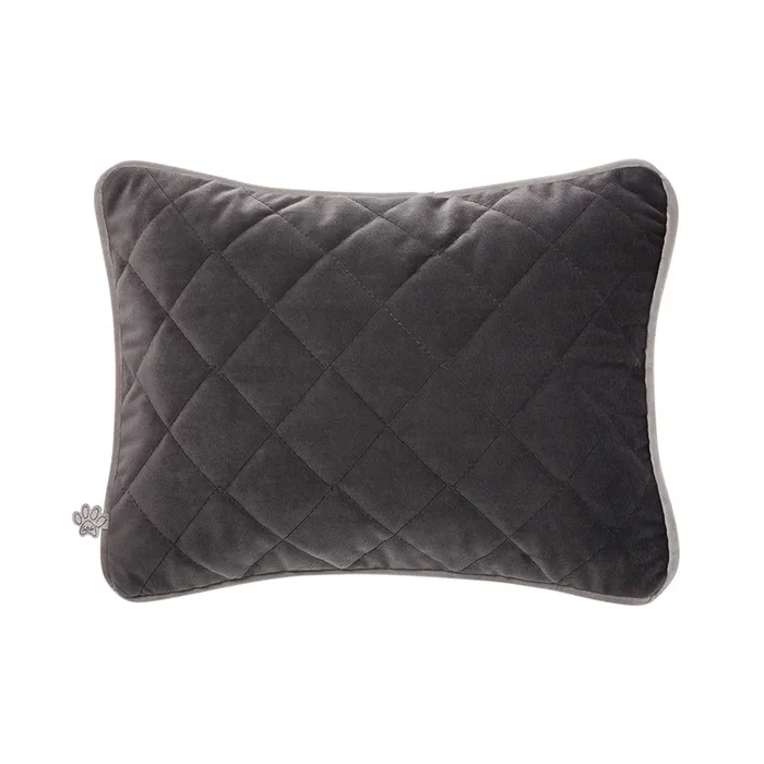 Comfort Collection Plush Velvet Pillowcase Coal