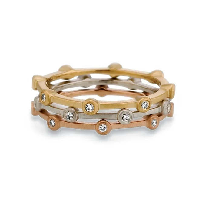 Cono Stack Ring – 18K Yellow Gold
