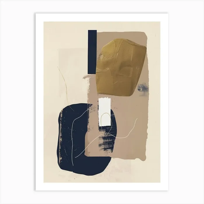Copper And Blue 2 2 Art Print by LeDieg