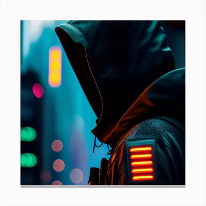 Cyberpunk Canvas PrintH by Haani