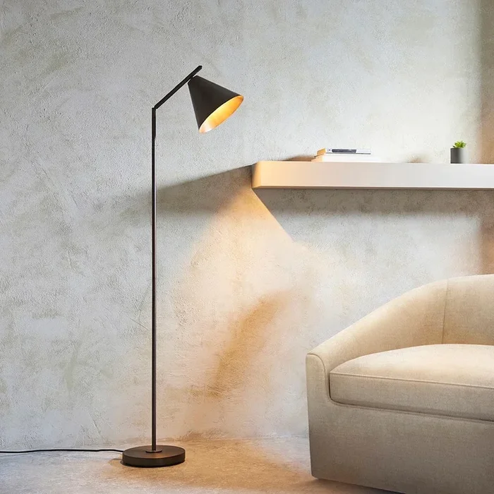 Devonte Bronze Task Floor Lamp