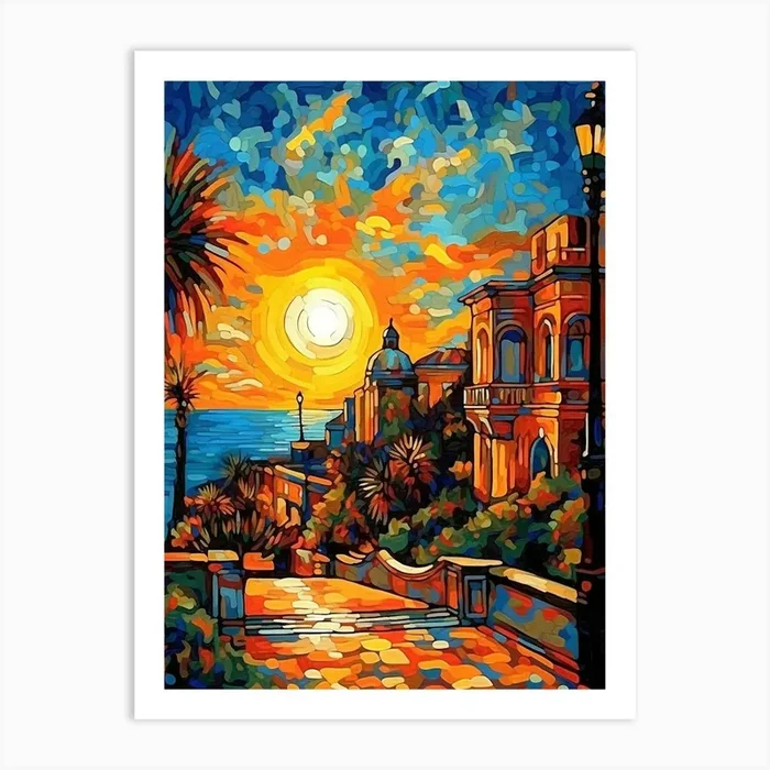 Dolmabahe Palace Pixel Art 11 Art Print by PixelPerfect