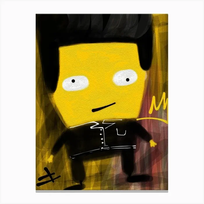 Elvis Presley Canvas Print by Jonas