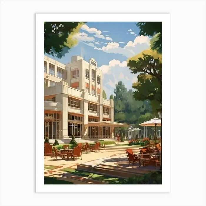 Emirgan Park Pixel Art 2 Art Print by PixelPerfect