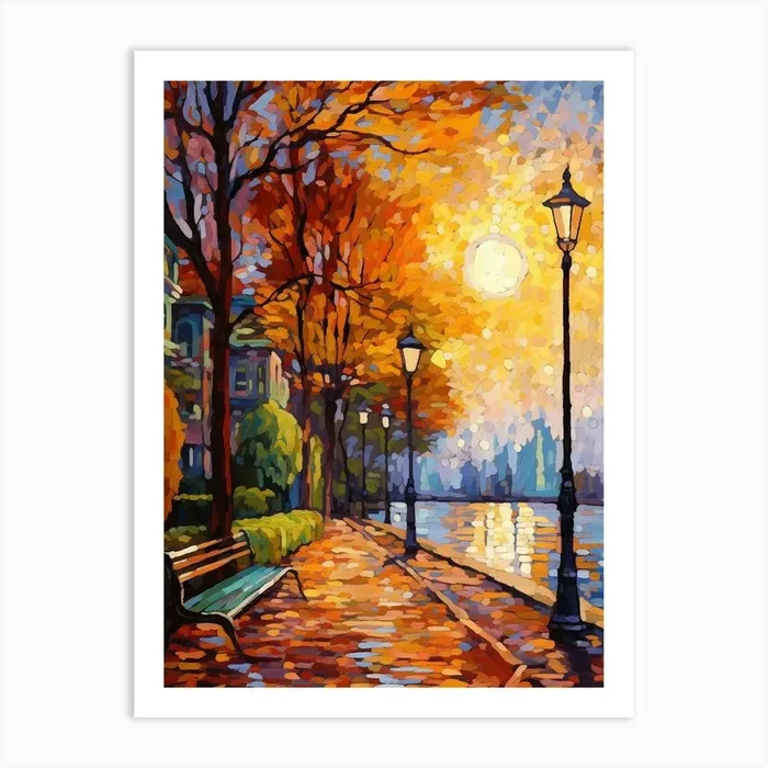 Emirgan Park Pixel Art 9 Art Print by PixelPerfect