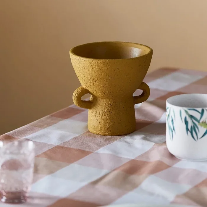 Eos Rings Mustard Vase