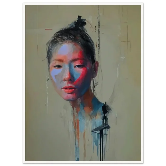 Ethereal Portrait in Pastels