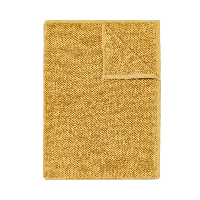 European Turkish Cotton Mustard Bath Mat