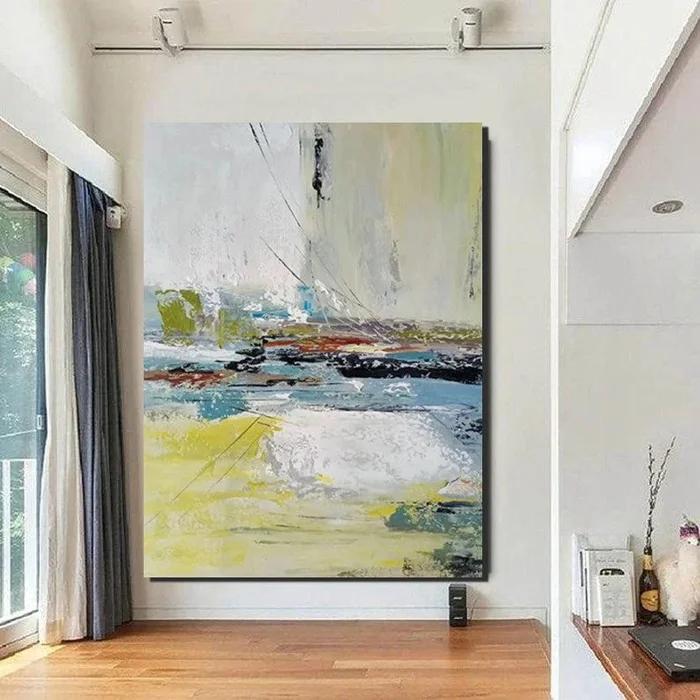 Extra Large Paintings for Living Room, Hand Painted Wall Art Paintings, Modern Abstract Art for Dining Room, Abstract Acrylic Painting