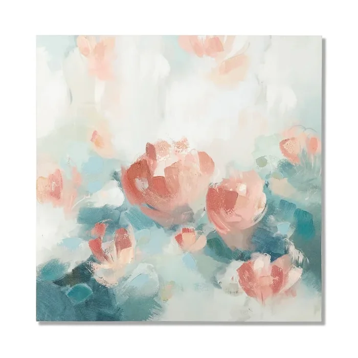 Flower Burst Ivy Impression Canvas