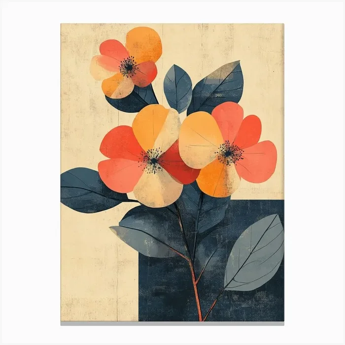 Flowers Ii Canvas Print 8 Canvas PrintS by Shadesigns