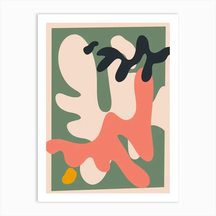 Fluidity Art Print by Ellis Gadsby Illustration