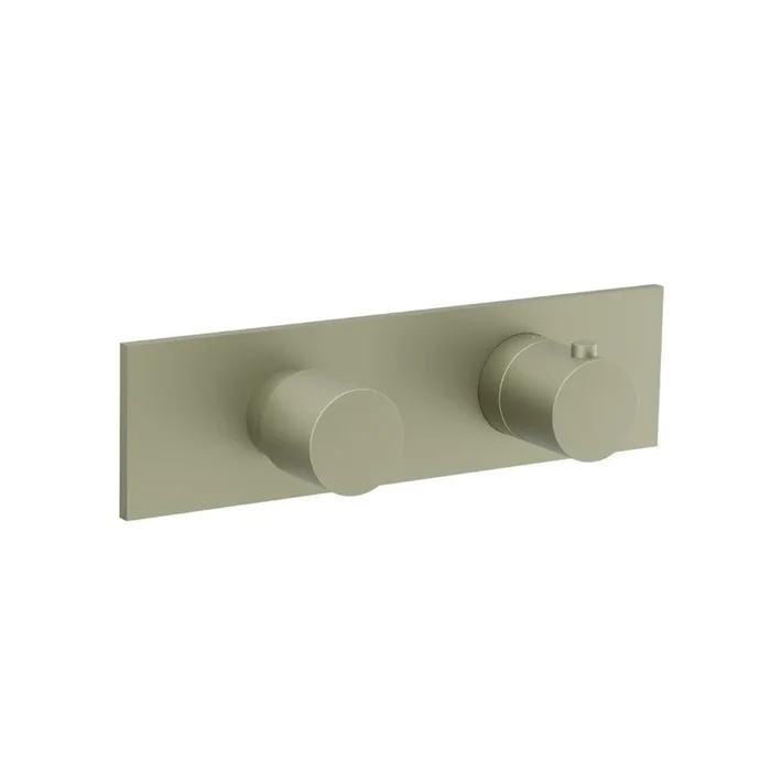 Flusso 100.2705 3/4 ” Horizontal Thermostatic Shower Valve & Trim – 3 Output