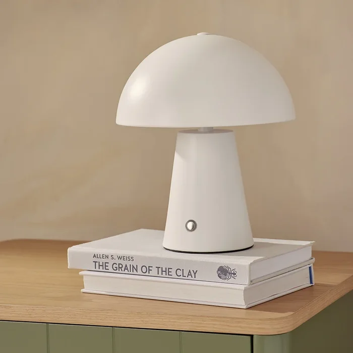 Frankie White USB Rechargeable Touch Table Light
