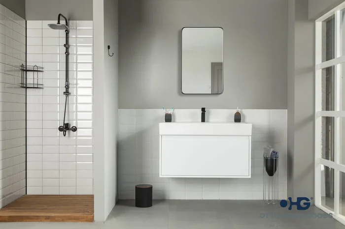 Gala 39 ” White Bathroom Cabinet